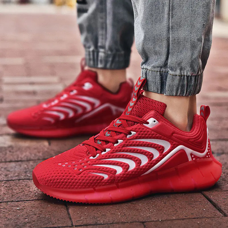 Men's Light-Up Athletic Sneakers - Height Increasing Design